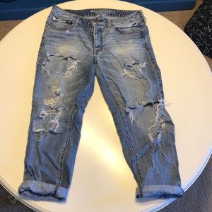 American Eagle Boy Crop Jeans